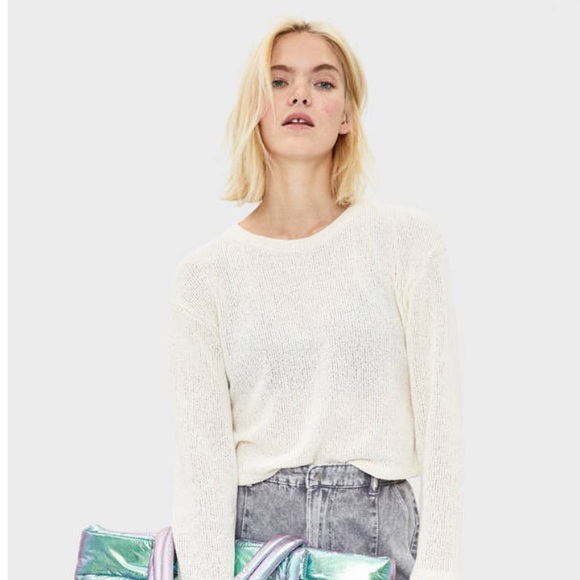 Bershka Sweaters - Bershka Off White Cream Sweater *Worn Once*